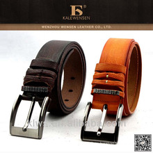 Nuevos productos calientes para 2015 Custom Top Quality Leather Belts